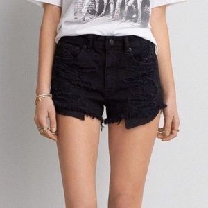 American Eagle Vintage Festival Thrashed Distressed Shorts 8